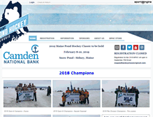 Tablet Screenshot of mainepondhockey.org